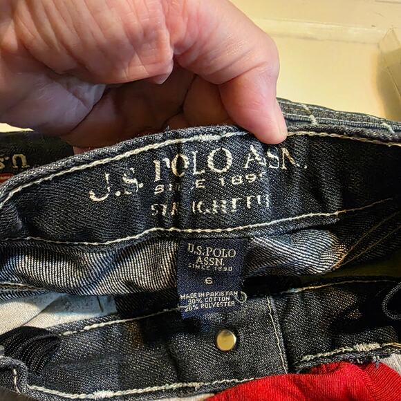 Boys size 6 bundle Nike jacket 2 polo shirts 2 pair jeans excellent condition - Picture 12 of 16